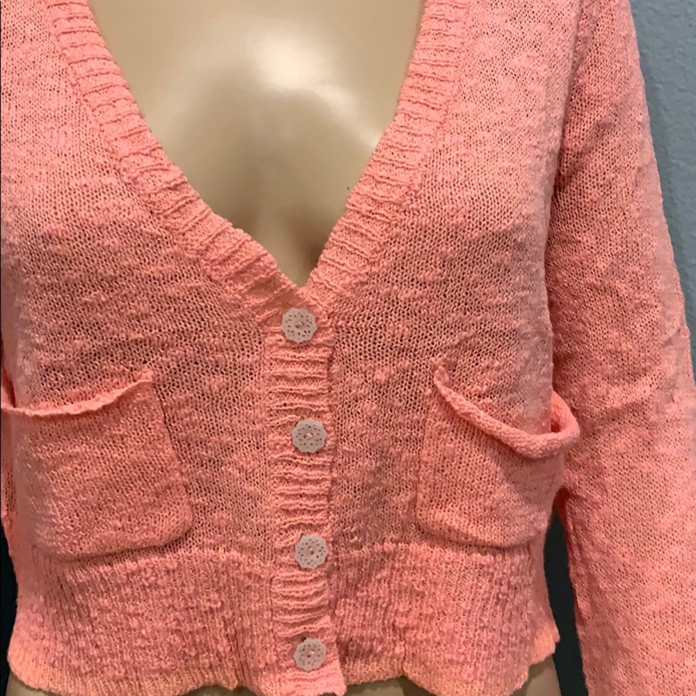 💗NWT BRAND NEW FREE PEOPLE SWEATER JACKET - Picture 3 of 7